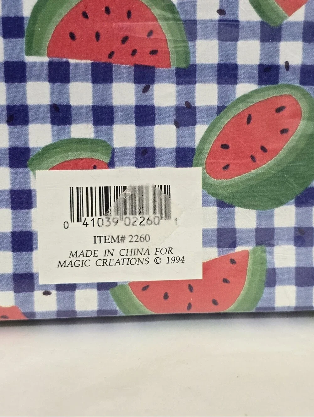 new vintage MAGIC CREATIONS Watermelon Stationery & Envelopes 20‎ pc boxed Set